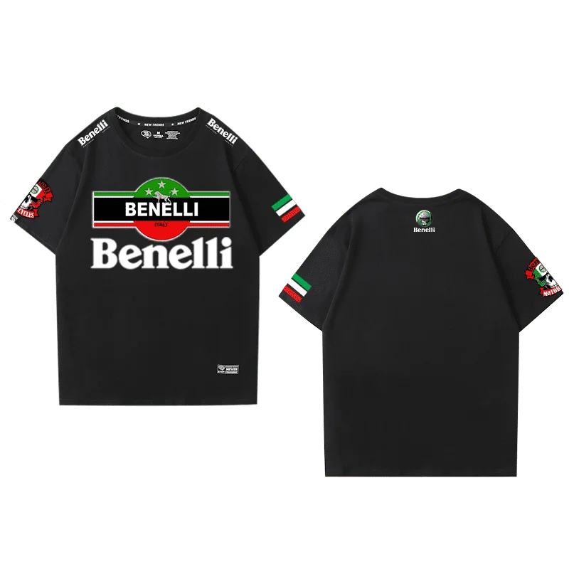 Мужская футболка Benelli 2022, Высококачественная футболка из 100% хлопка с принтом и коротким рукавом, модная одежда унисекс
Мужская футболка Benelli 2022, Высококачественная футболка из 100% хлопка с принтом и коротким рукавом, модная одежда унисекс