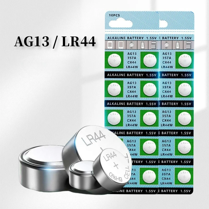 50 шт. LR44 AG13 L1154 357 SR44 1,55 в цинковая марганцевая батарейка для часов игрушки и электронные продукты 
50 шт. LR44 AG13 L1154 357 SR44 1,55 в цинковая марганцевая батарейка для часов игрушки и электронные продукты
