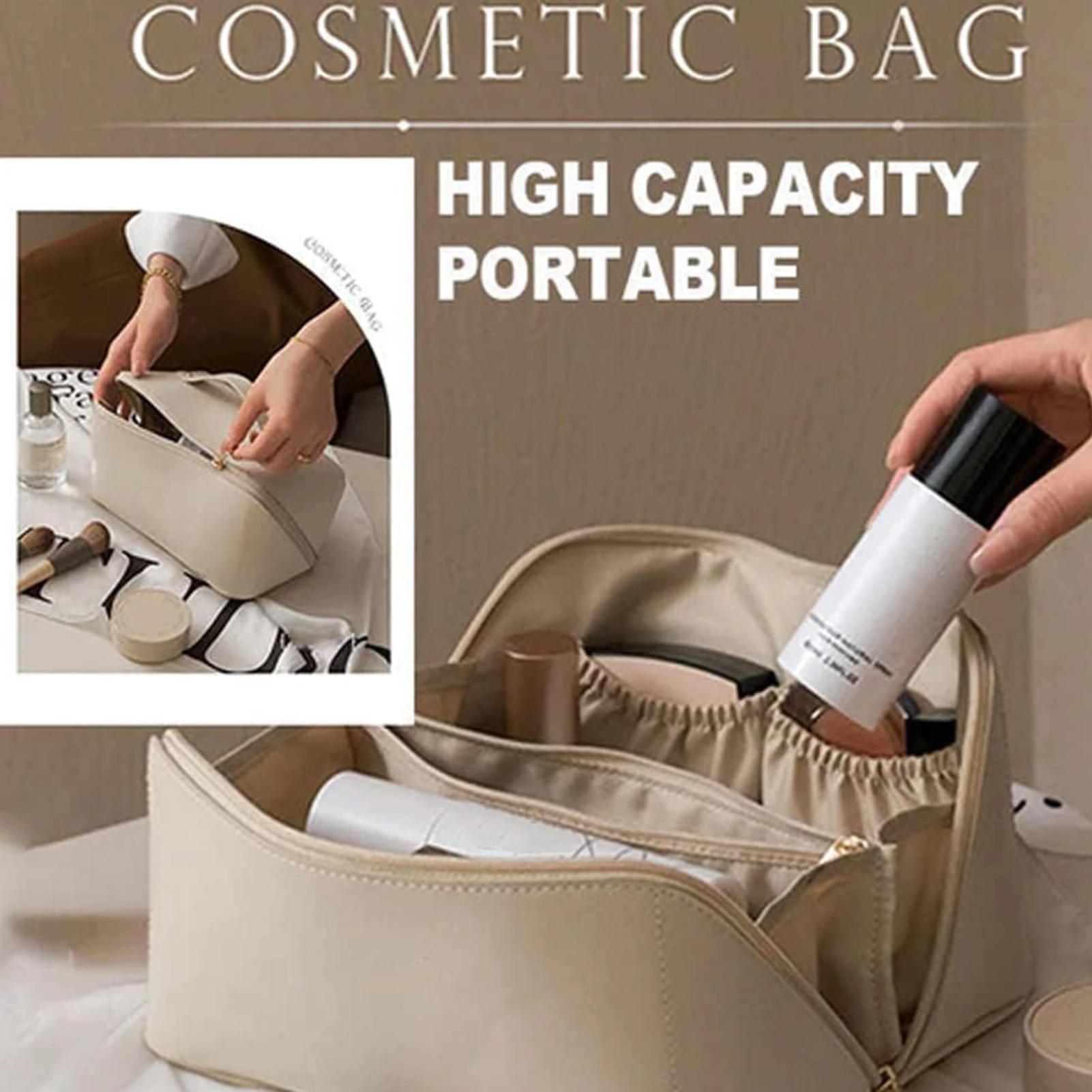 Large Capacity Travel Cosmetic Bag Multifunction Travel Cosmetic Bag Women Toiletries Organizer Female Storage Make Up Case Tool
Large Capacity Travel Cosmetic Bag Multifunction Travel Cosmetic Bag Women Toiletries Organizer Female Storage Make Up Case Tool