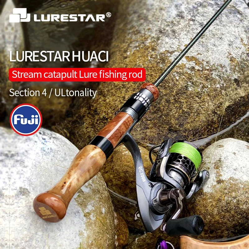 Lurestar 4 Section Travel BFS Rod Ultralight Fishing Rod MF Action Stream Fishing Tackle Japan FUJI Rings
Lurestar 4 Section Travel BFS Rod Ultralight Fishing Rod MF Action Stream Fishing Tackle Japan FUJI Rings