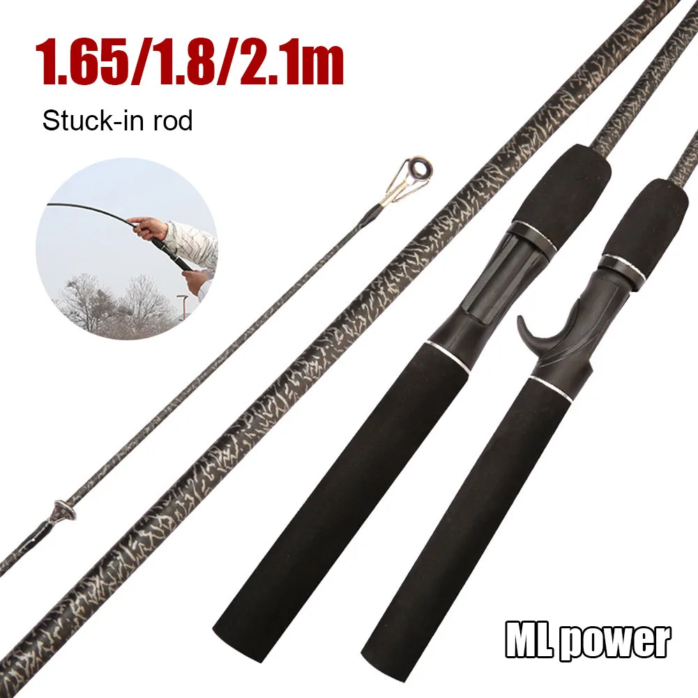 1.65m/1.8m/2.1m Portable Spinning Casting Rod Fiberglass Fishing Rod 1Piece ML Power Carp Fishing Freshwater Tackle Accessories
1.65m/1.8m/2.1m Portable Spinning Casting Rod Fiberglass Fishing Rod 1Piece ML Power Carp Fishing Freshwater Tackle Accessories
