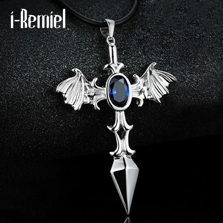 Time-limited Trendy Cross Collares Maxi Necklace Collier New Selling Crucifix Retro Men Necklace Bat Skull Fashion Jewelry
Time-limited Trendy Cross Collares Maxi Necklace Collier New Selling Crucifix Retro Men Necklace Bat Skull Fashion Jewelry