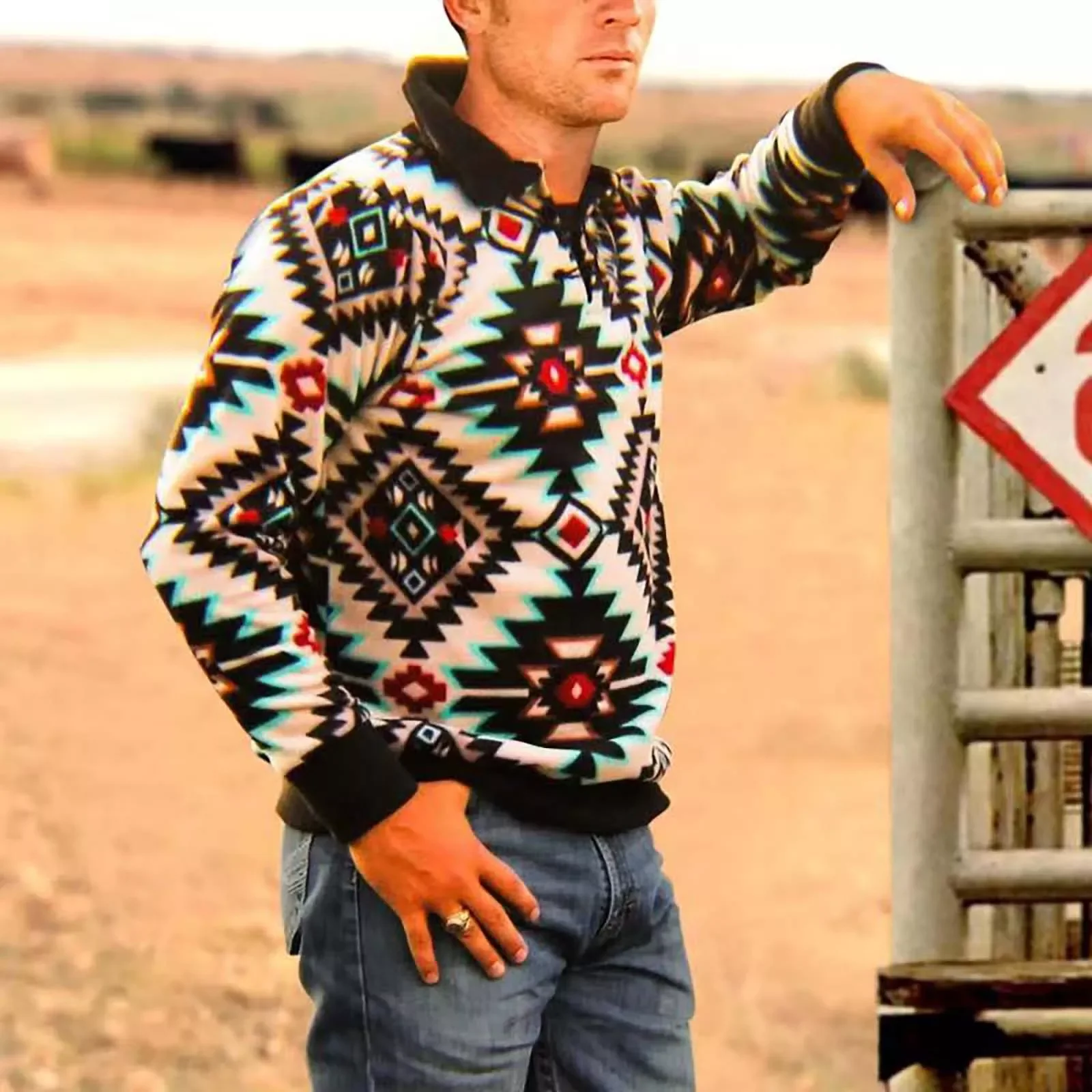 Новинка, Модные Этнические свитера, куртка с отворотом и капюшоном, пальто, Мужской пуловер, плотное пальто для мужчин, теплый вязаный пулов... 
Новинка, Модные Этнические свитера, куртка с отворотом и капюшоном, пальто, Мужской пуловер, плотное пальто для мужчин, теплый вязаный пулов...