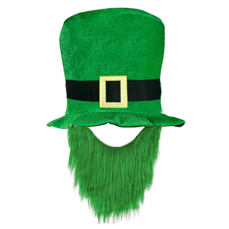 

Ковбойская шляпа с трилистником, украшение для вечеринки в честь Дня Святого Патрика, карнавальная вечеринка, зеленая шляпа