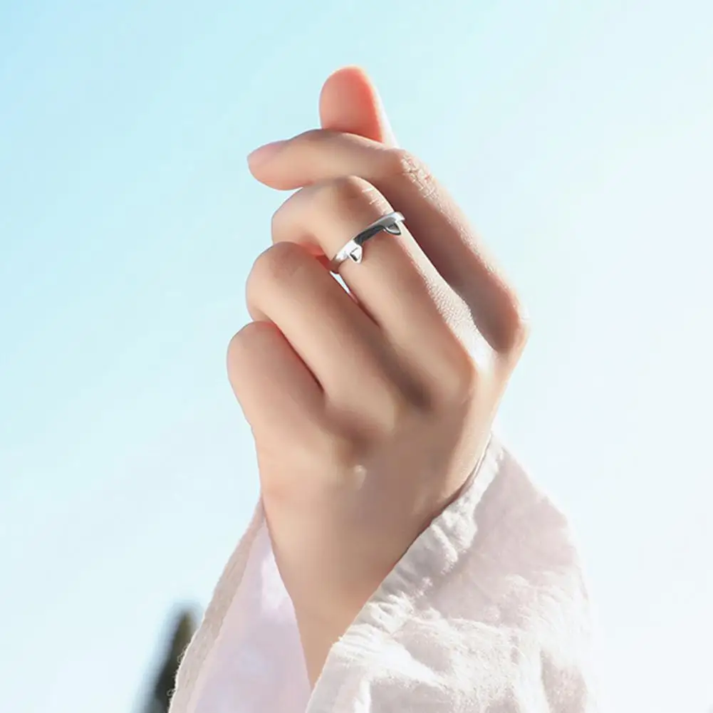 Unisex Ring Cat Ears Lovely All Match Electroplating Animal Ring Student Ring for Daily Wear
Unisex Ring Cat Ears Lovely All Match Electroplating Animal Ring Student Ring for Daily Wear
