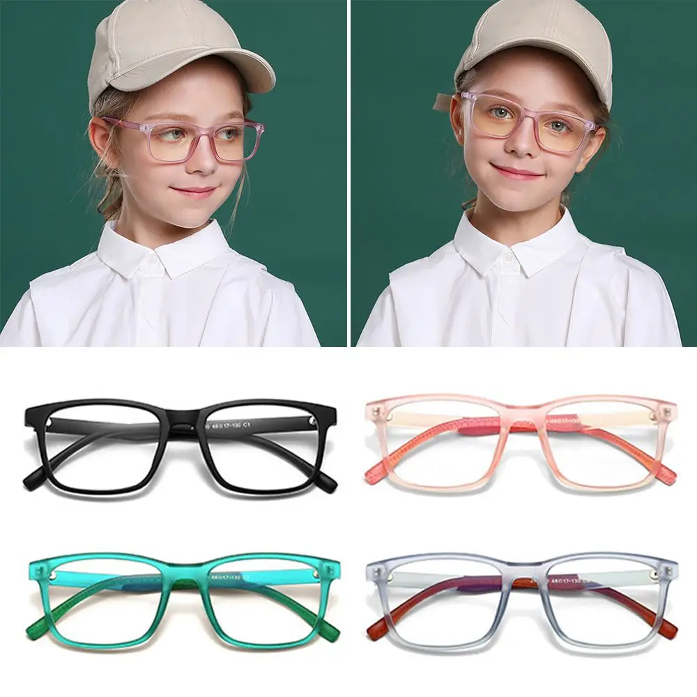 Boys Girls Computer Eye Protection Portable Anti-blue Light Ultra Light Frame Comfortable Eyeglasses Kids Glasses
Boys Girls Computer Eye Protection Portable Anti-blue Light Ultra Light Frame Comfortable Eyeglasses Kids Glasses