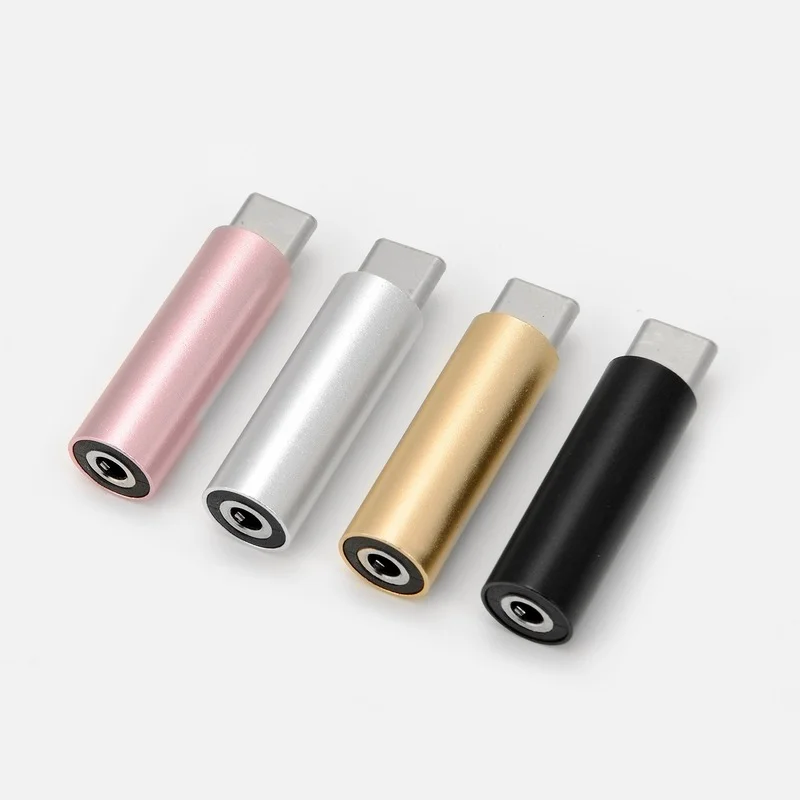 Type-C To 3.5mm Jack Converter Earphone Audio Adapter Round Aluminum Alloy Suitable for Type-C Interface Smart Phones
Type-C To 3.5mm Jack Converter Earphone Audio Adapter Round Aluminum Alloy Suitable for Type-C Interface Smart Phones