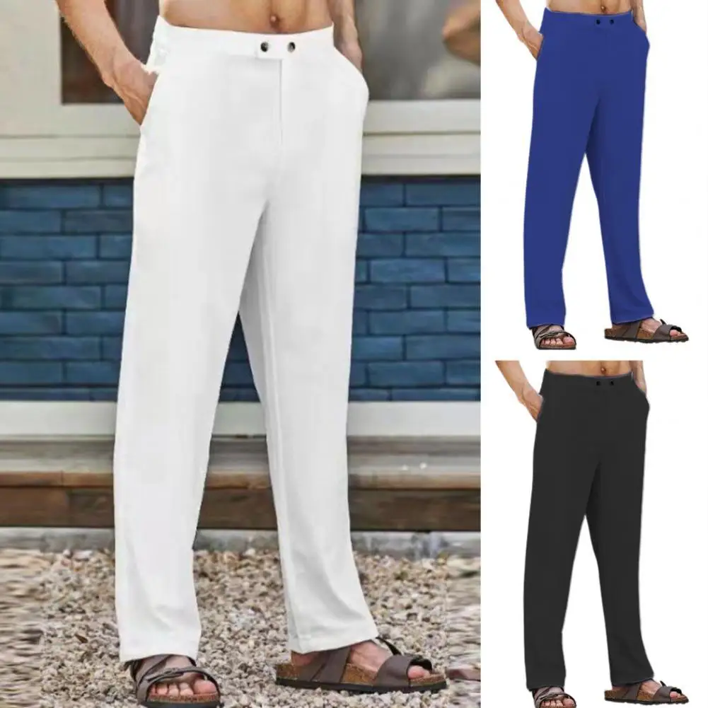 Hot!2022 New Men Sweatpants Full Length Solid Color Mid Waist Straight Pattern Summer Pants Daily Clothes
Hot!2022 New Men Sweatpants Full Length Solid Color Mid Waist Straight Pattern Summer Pants Daily Clothes