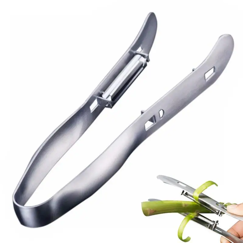 Stainless Steel Peeler Cucumber Fruit And Vegetable Peeler Carrot Cucumber Peeler Sharp Blade Thickened Handle Durable Safe
Stainless Steel Peeler Cucumber Fruit And Vegetable Peeler Carrot Cucumber Peeler Sharp Blade Thickened Handle Durable Safe