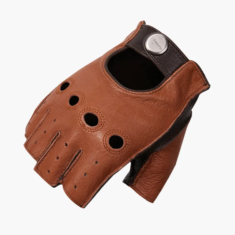 Fashion Autumn and Winter Men's Deerskin Leather Gloves Half Finger Driving Gloves Harley Motorcycle Leather Gloves Gym Gloves
Fashion Autumn and Winter Men's Deerskin Leather Gloves Half Finger Driving Gloves Harley Motorcycle Leather Gloves Gym Gloves