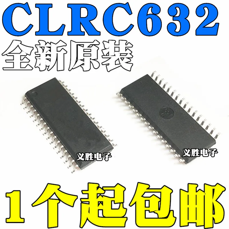 New original RC632 CLRC632 compatible with FM1722NL contactless card reader chip IC 01T
New original RC632 CLRC632 compatible with FM1722NL contactless card reader chip IC 01T
