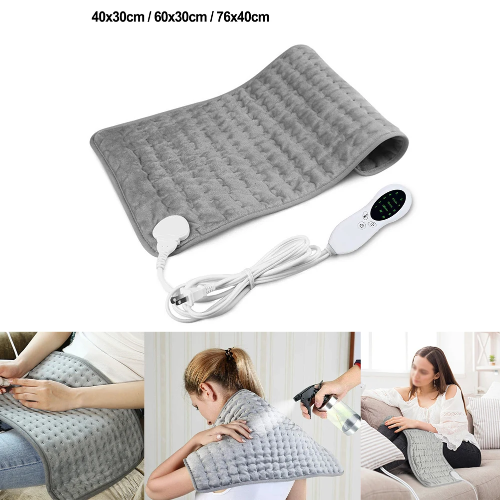 110-240V Electric Heating Pad Blanket Timer Physiotherapy Heating Pad For Winter Warm Shoulder Waist Neck Back Pain Relief
110-240V Electric Heating Pad Blanket Timer Physiotherapy Heating Pad For Winter Warm Shoulder Waist Neck Back Pain Relief