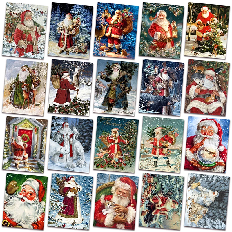 New 5D Full Diamond embroidery mosaic Christmas Santa Claus DIY Diamond painting Home decor cartoon snow tree cross stitch X013
New 5D Full Diamond embroidery mosaic Christmas Santa Claus DIY Diamond painting Home decor cartoon snow tree cross stitch X013