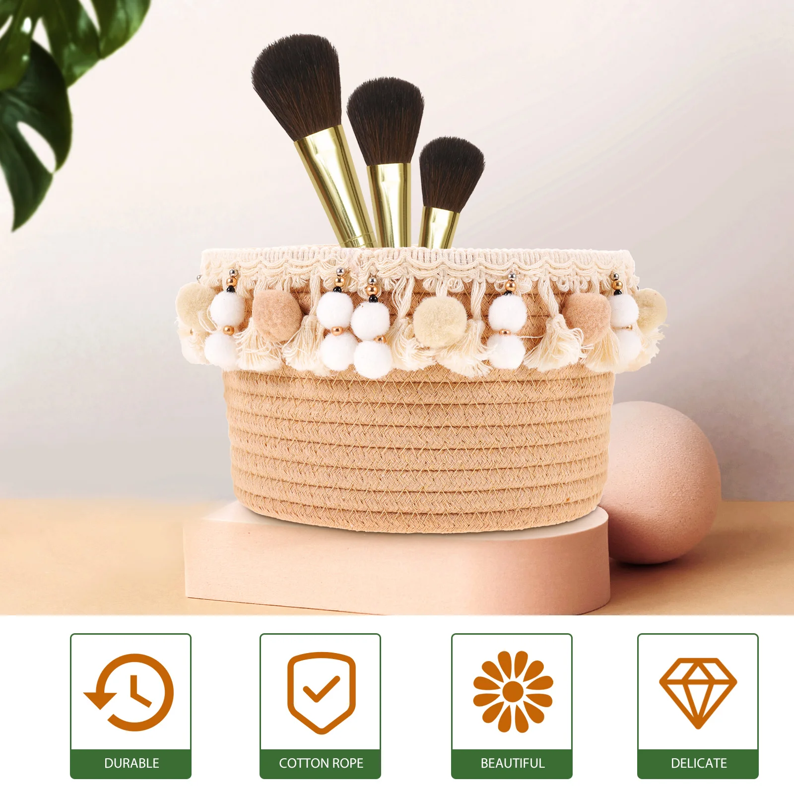 Basket Storage Baskets Wicker Bins Woven Organizer Pom Laundry Shelf Fruit Box Cotton Desktop Table Sundry Fabric Sundries Desk
Basket Storage Baskets Wicker Bins Woven Organizer Pom Laundry Shelf Fruit Box Cotton Desktop Table Sundry Fabric Sundries Desk