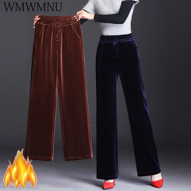 Зимние Бархатные широкие брюки большого размера 80 кг, утепленные плюшевые подкладки, корейские Капри, уличная одежда, винтажные брюки до щи...
Зимние Бархатные широкие брюки большого размера 80 кг, утепленные плюшевые подкладки, корейские Капри, уличная одежда, винтажные брюки до щи...