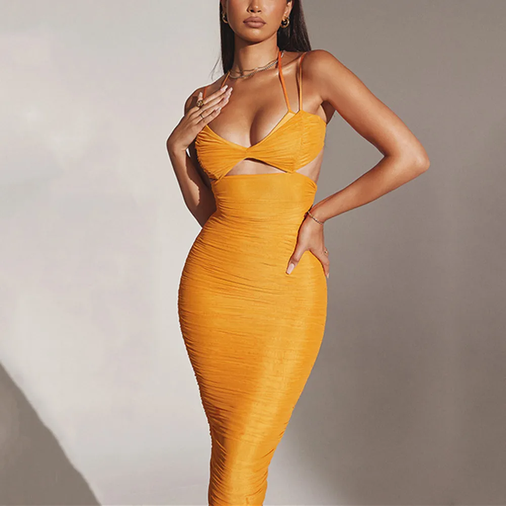 Новинка 2022, модное элегантное пикантное облегающее летнее Клубное платье без рукавов с лямкой на шее и открытой спиной
Новинка 2022, модное элегантное пикантное облегающее летнее Клубное платье без рукавов с лямкой на шее и открытой спиной