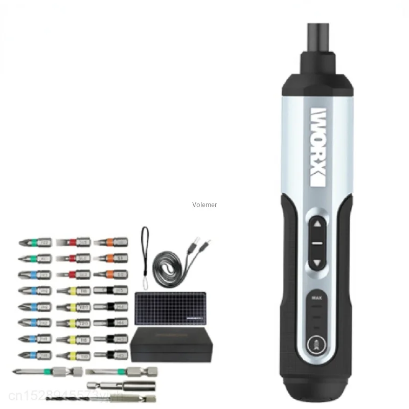 Xiaomi Worx WX240.1 4V Mini Electrical Screwdriver Set Smart Cordless Screwdrivers USB Rechargeable Handle with 28 Bit Set Dri
Xiaomi Worx WX240.1 4V Mini Electrical Screwdriver Set Smart Cordless Screwdrivers USB Rechargeable Handle with 28 Bit Set Dri