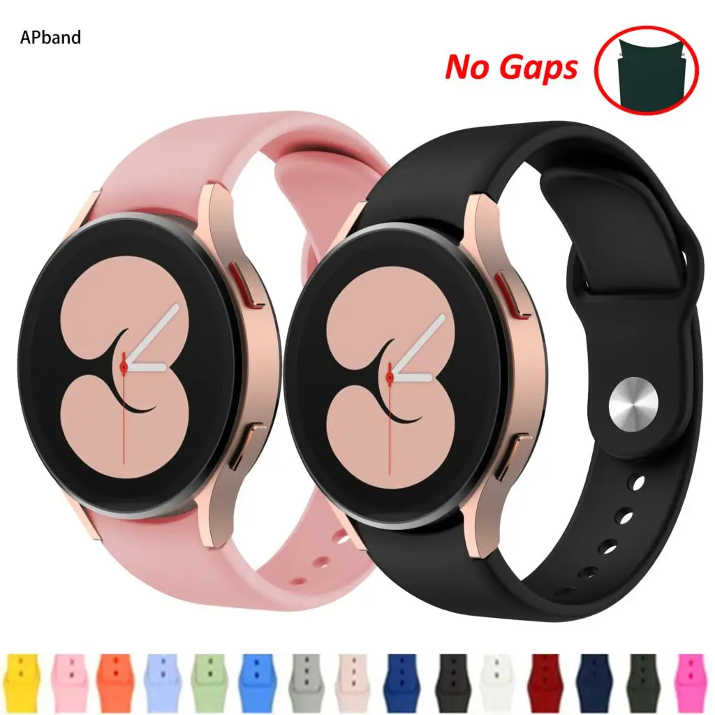 No Gaps Strap For Samsung Galaxy Watch 4 classic 46mm 42mm smartwatch Silicone Sport Bracelet Galaxy Watch 4 44mm 40mm band
No Gaps Strap For Samsung Galaxy Watch 4 classic 46mm 42mm smartwatch Silicone Sport Bracelet Galaxy Watch 4 44mm 40mm band