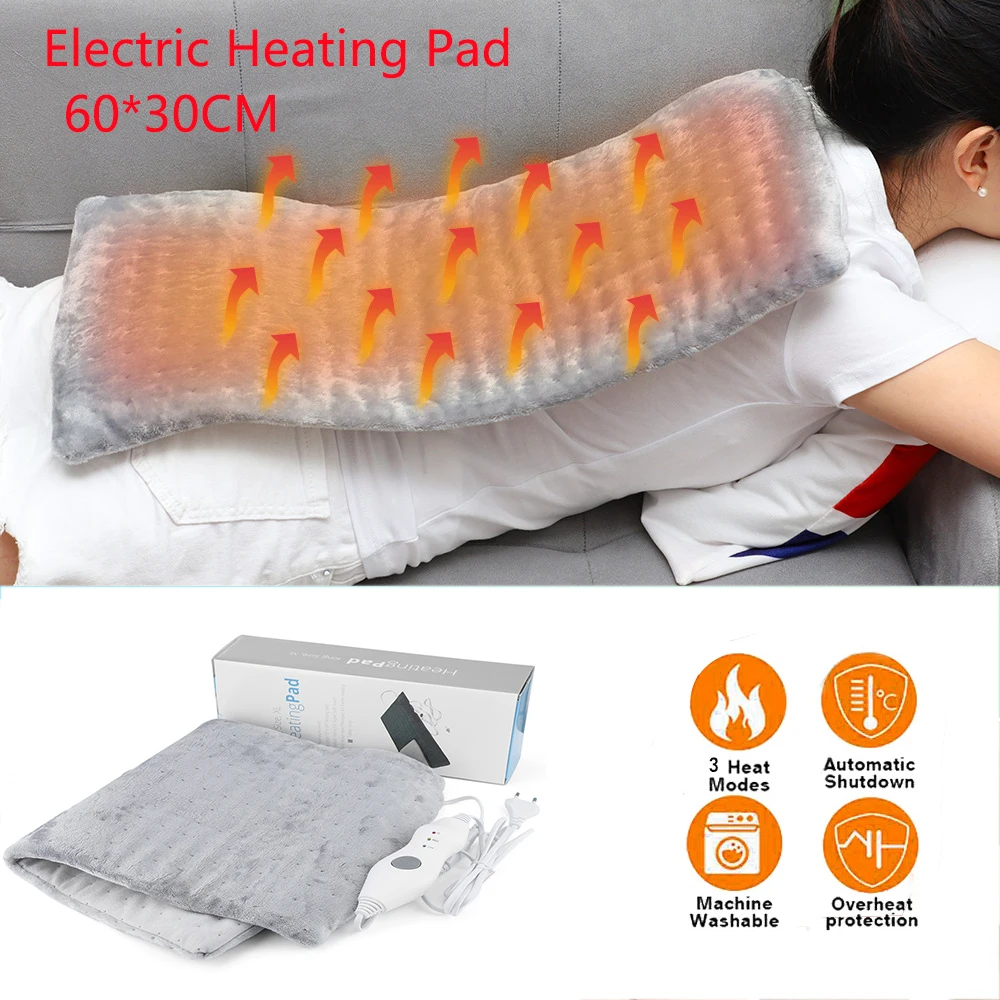 60*30 Cm Electric Heating Mat for Winter Fleece Fabric Heating Pad Quilt 2.3 M Power Cords Heating Shawl Removable Seat Cushion
60*30 Cm Electric Heating Mat for Winter Fleece Fabric Heating Pad Quilt 2.3 M Power Cords Heating Shawl Removable Seat Cushion
