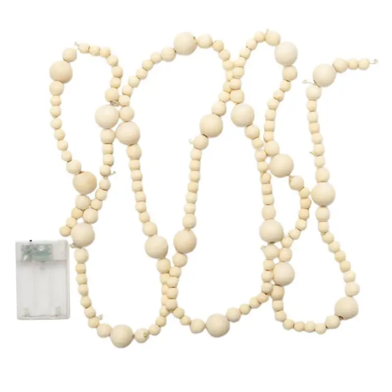 Xmas Glowing LED Light Decoration Festival Party Wooden Beads Adornment Hanging
Xmas Glowing LED Light Decoration Festival Party Wooden Beads Adornment Hanging