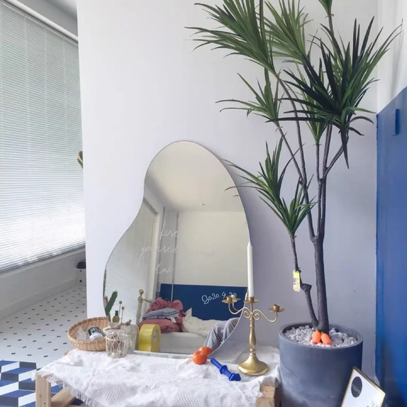 Irregular Bedroom Mirror Home Decorating Items Wall Mirror Stikers Bohemian Decor Korean Decoration Espejo Aesthetic Room Decor
Irregular Bedroom Mirror Home Decorating Items Wall Mirror Stikers Bohemian Decor Korean Decoration Espejo Aesthetic Room Decor