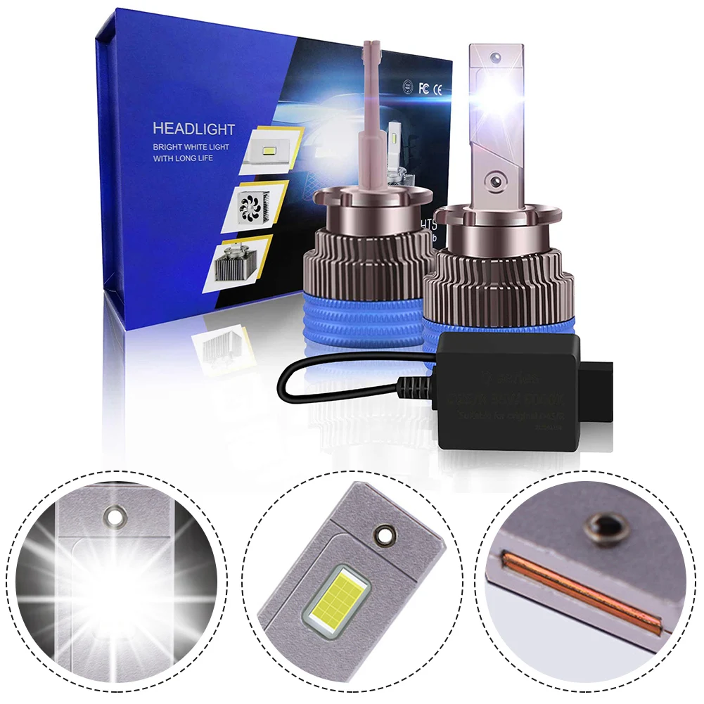 2pcs Universal High Quality LED Headlight 100W Auto Bulb For Car Lamp CSP 6000k White Light Auto Light And Signal Lamp Assembly
2pcs Universal High Quality LED Headlight 100W Auto Bulb For Car Lamp CSP 6000k White Light Auto Light And Signal Lamp Assembly