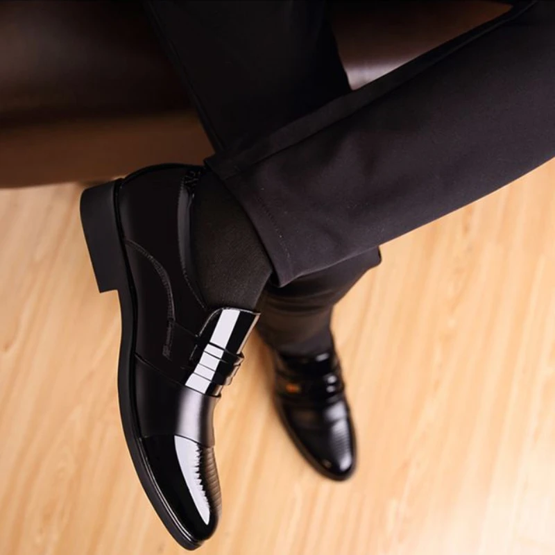 WTEMPO мужские модные деловые классические мужские туфли строгие слипоны строгие туфли мужские строгие кожаные туфли для мужчин лоферы 
WTEMPO мужские модные деловые классические мужские туфли строгие слипоны строгие туфли мужские строгие кожаные туфли для мужчин лоферы