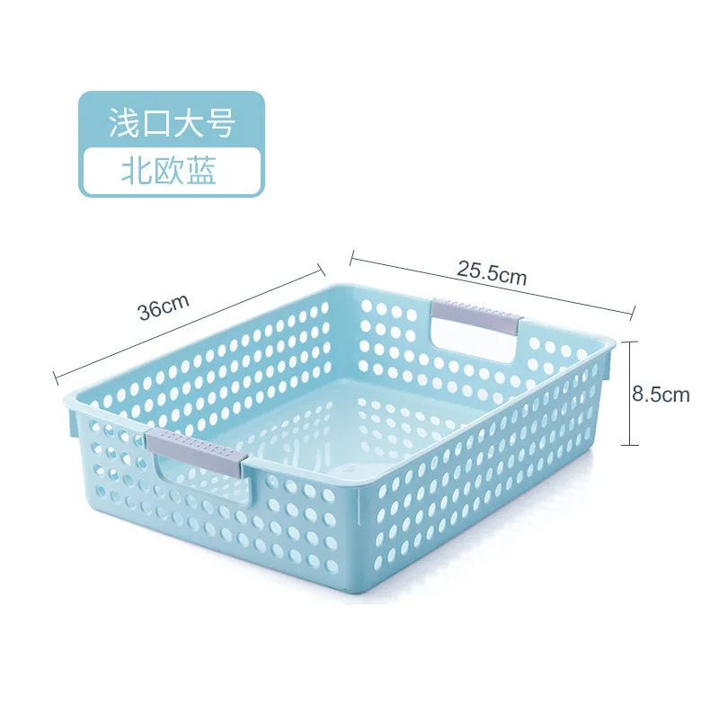 Desktop plastic storage basket sundries storage basket Kindergarten toy kitchen storage basket storage box
Desktop plastic storage basket sundries storage basket Kindergarten toy kitchen storage basket storage box