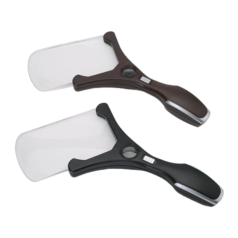 2022 New Rectangular Magnifying Glass with Light Magnifier- Large Handhold 4 LED Magnifying Reading for Seniors- Low Vision-
2022 New Rectangular Magnifying Glass with Light Magnifier- Large Handhold 4 LED Magnifying Reading for Seniors- Low Vision-