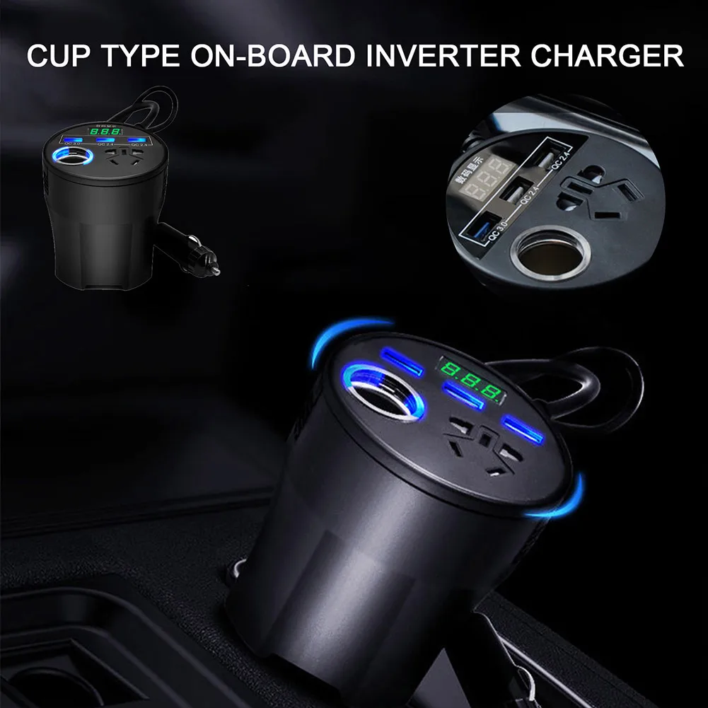 Inverter Car Inverter 12V 150W Digital Digital Cameras Laptops Power Inverter Tablets DVD Players Transformer High Quality
Inverter Car Inverter 12V 150W Digital Digital Cameras Laptops Power Inverter Tablets DVD Players Transformer High Quality