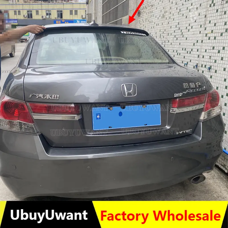 Car Tail Wing Decoration For Honda Accord 8th 2008-2013 High Quality ABS Plastic Gloosy Black Rear Trunk Spoiler
Car Tail Wing Decoration For Honda Accord 8th 2008-2013 High Quality ABS Plastic Gloosy Black Rear Trunk Spoiler