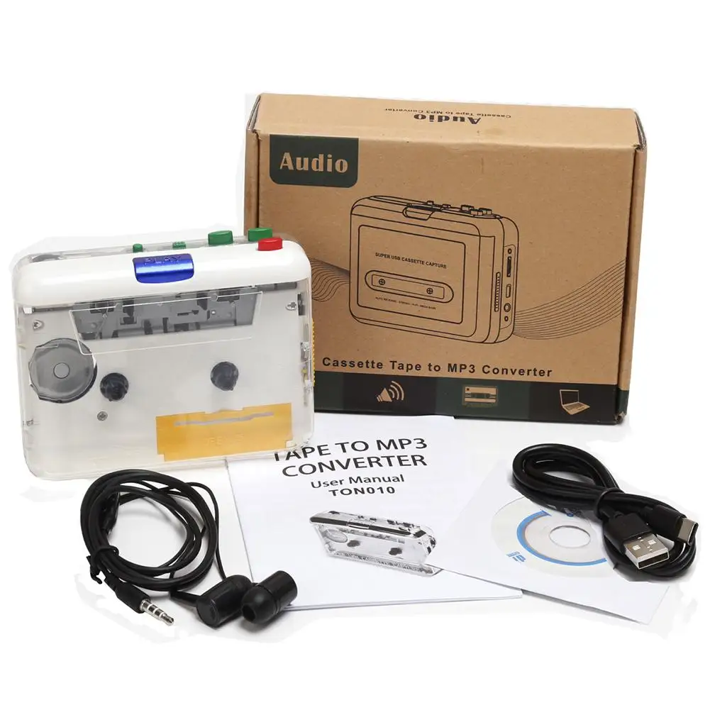 TON010S Portable Cassette To Mp3 Player Usb Tape Player To Mp3 Converter Support Type Interface Cd Cassette Capture
TON010S Portable Cassette To Mp3 Player Usb Tape Player To Mp3 Converter Support Type Interface Cd Cassette Capture