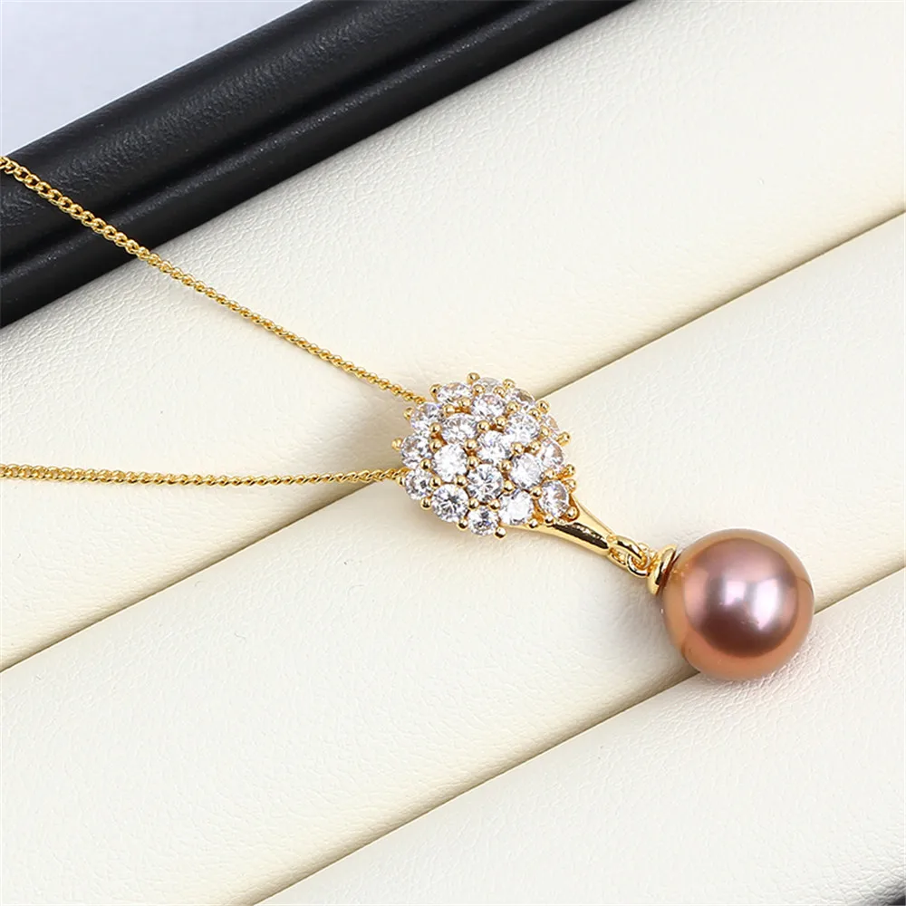 Domestic 14k Gold-plated Small Dandelion Pearl Necklace Pendant Empty DIY Accessories
Domestic 14k Gold-plated Small Dandelion Pearl Necklace Pendant Empty DIY Accessories