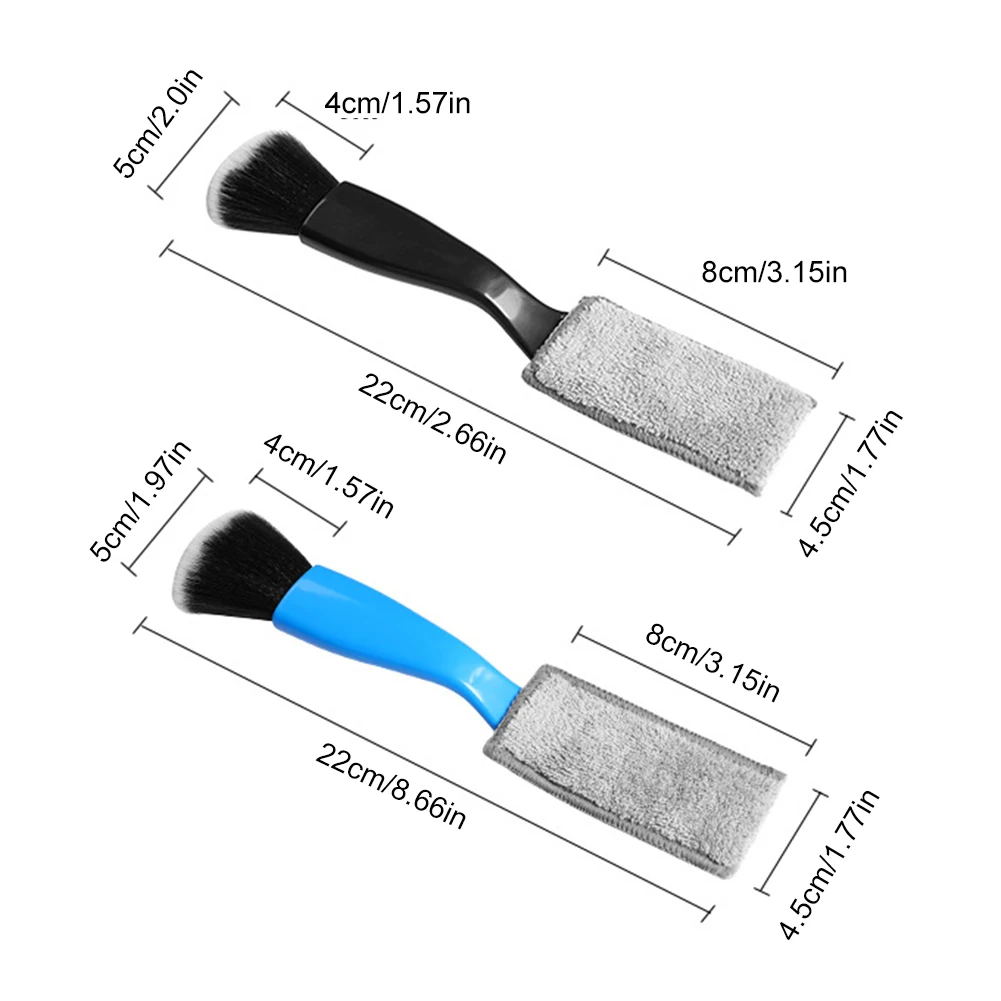 Car Cleaning Brush Dual-Head Detailing Brush Auto Cleaning Kit Tool for Wheel Air Vents Interior Exterior Leather Car Cleaner
Car Cleaning Brush Dual-Head Detailing Brush Auto Cleaning Kit Tool for Wheel Air Vents Interior Exterior Leather Car Cleaner