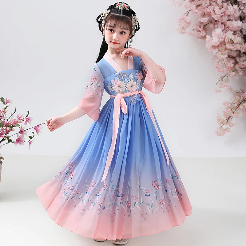 Summer 3d Flower Applique For Baby Dress Emboridery Beautiful Hanfu Girls Costume Chinese Style Kid Ancient Style Children Fairy
Summer 3d Flower Applique For Baby Dress Emboridery Beautiful Hanfu Girls Costume Chinese Style Kid Ancient Style Children Fairy