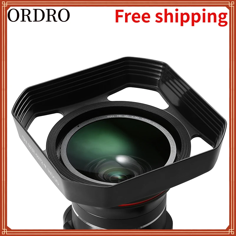 Detachable Lens Hood 37 mm 72mm for Video Camera 4k Wide Angle Lens Camara Fotografica Profesional
Detachable Lens Hood 37 mm 72mm for Video Camera 4k Wide Angle Lens Camara Fotografica Profesional