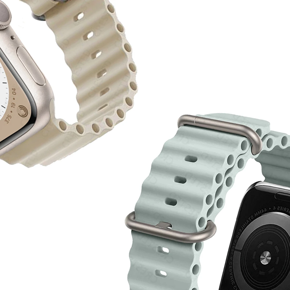 Ocean Strap for Apple watch Band 49mm 44mm 40mm 45mm 41mm 42mm 38mm smart watch silicone bracelet iWatch Ultra series 7 6 3 se 8
Ocean Strap for Apple watch Band 49mm 44mm 40mm 45mm 41mm 42mm 38mm smart watch silicone bracelet iWatch Ultra series 7 6 3 se 8