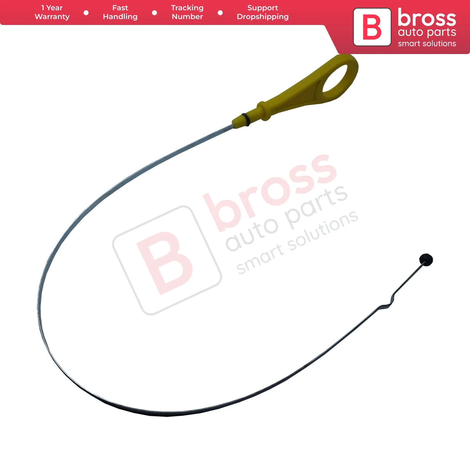 Bross BSP949 Engine Oil Dipstick Measurer Lever YS6G6750BC for Ford B-Max C-Max Fiesta Focus Fusion Ikon mondeo Volvo Mazda 2.
Bross BSP949 Engine Oil Dipstick Measurer Lever YS6G6750BC for Ford B-Max C-Max Fiesta Focus Fusion Ikon mondeo Volvo Mazda 2.