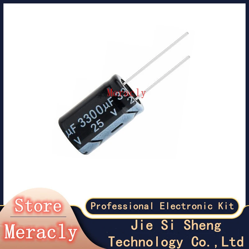 2PCS 25V 3300UF Wholesale aluminum electrolytic capacitors 20% high frequency and low resistance, good quality
2PCS 25V 3300UF Wholesale aluminum electrolytic capacitors 20% high frequency and low resistance, good quality