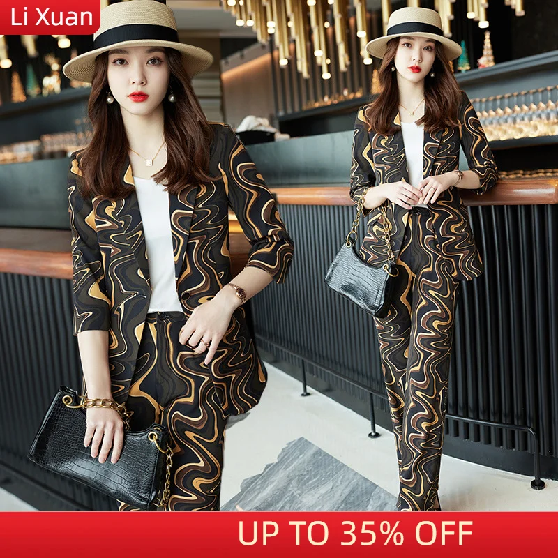 Women's Spring Autumn Elegant Blazer Pant Suits Office Ladies Casual Business 2 Piece Set Female Fashion Workwear Trousers Suit
Women's Spring Autumn Elegant Blazer Pant Suits Office Ladies Casual Business 2 Piece Set Female Fashion Workwear Trousers Suit