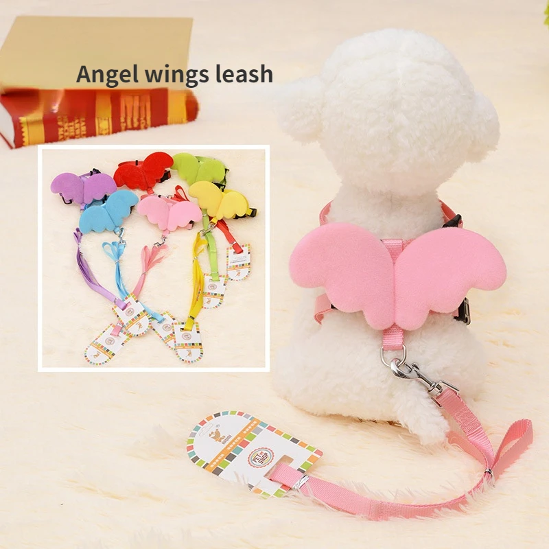 Dog Angel Wings Chest Harness Dog Harness Small Dog Accessories Dog Collars and Harnesses Dog Seat Belt Cat Accessories Pet Dog
Dog Angel Wings Chest Harness Dog Harness Small Dog Accessories Dog Collars and Harnesses Dog Seat Belt Cat Accessories Pet Dog