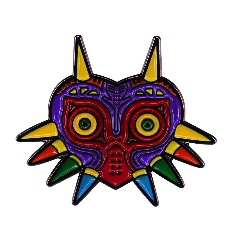 The Legend of Zelda Brooches Majora's Mask Game Metal Enamel Pins Anime Cosplay Jewelry Accessories Fans Gift
The Legend of Zelda Brooches Majora's Mask Game Metal Enamel Pins Anime Cosplay Jewelry Accessories Fans Gift