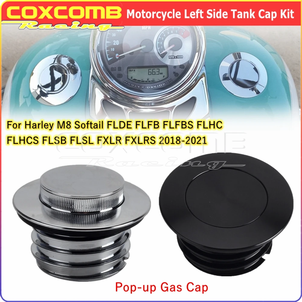 Выдвижная газовая крышка мотоцикла, левая крышка топливного бака для Harley M8 Softail FLDE FLFB FLFBS FLHC FLHCS FLSB FLSL FXLR FXLRS 18-21
Выдвижная газовая крышка мотоцикла, левая крышка топливного бака для Harley M8 Softail FLDE FLFB FLFBS FLHC FLHCS FLSB FLSL FXLR FXLRS 18-21