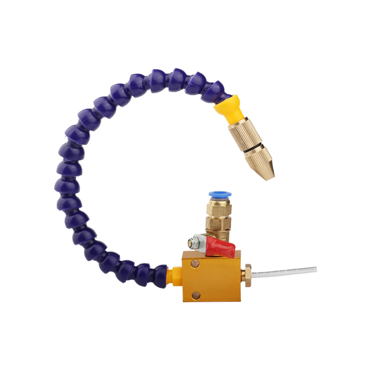 Cooling Sprayer Mist Lubrication Spray System for 8Mm Air Pipe Lathe Milling Drill Engraving Machine Tool W/Connector A 
Cooling Sprayer Mist Lubrication Spray System for 8Mm Air Pipe Lathe Milling Drill Engraving Machine Tool W/Connector A