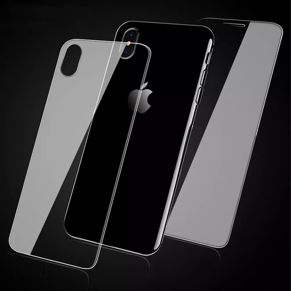 For iPhone XS MAX XR X 6 6S 7 8 Plus Tempered Glass Screen Protector For iPhone 5s 5c SE 4 4S Front and Back Protective Film
For iPhone XS MAX XR X 6 6S 7 8 Plus Tempered Glass Screen Protector For iPhone 5s 5c SE 4 4S Front and Back Protective Film