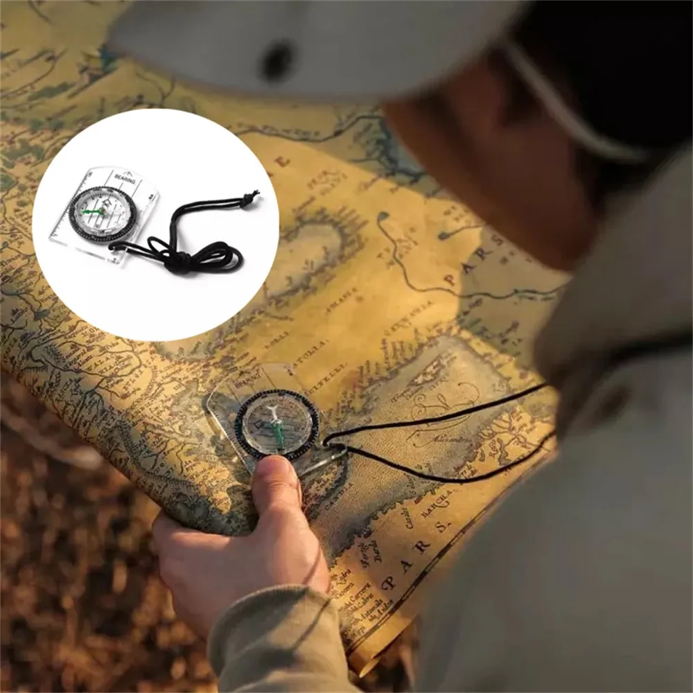 1pc Ruler -Compass With A Lanyard Inch Millimeter Scales For Mapping Or Plotting -Plexiglass Oil Magnet Camping Equipment
1pc Ruler -Compass With A Lanyard Inch Millimeter Scales For Mapping Or Plotting -Plexiglass Oil Magnet Camping Equipment