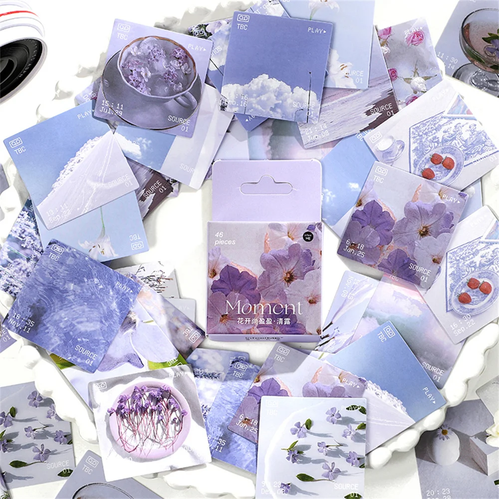 46pcs/box Ins Style Flowers Stickers DIY Scrapbooking Journaling Accessories Decorative Sealing Stickers Aesthetic
46pcs/box Ins Style Flowers Stickers DIY Scrapbooking Journaling Accessories Decorative Sealing Stickers Aesthetic