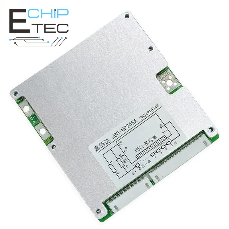 Free shipping24S30A40A50A72VLifePo484VTernary Lithium BMS Protection Boardwith Balance forElectricVehicle PowerBatteryProtection
Free shipping24S30A40A50A72VLifePo484VTernary Lithium BMS Protection Boardwith Balance forElectricVehicle PowerBatteryProtection