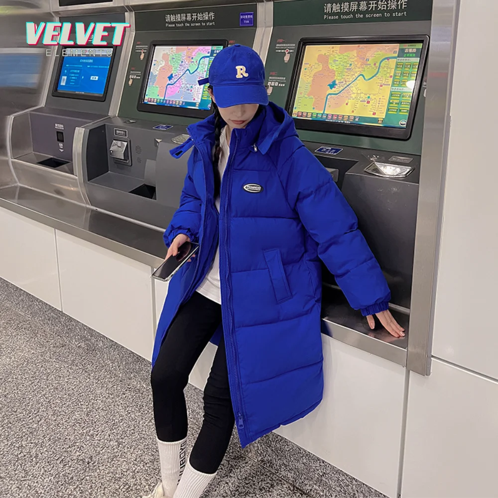 VE 2023 Korean Jacket Women Winter Windbreak X-long Parkas Solid Hooded Thicken Warm Female Snow Wear Coat Padded Loose Clothes
VE 2023 Korean Jacket Women Winter Windbreak X-long Parkas Solid Hooded Thicken Warm Female Snow Wear Coat Padded Loose Clothes
