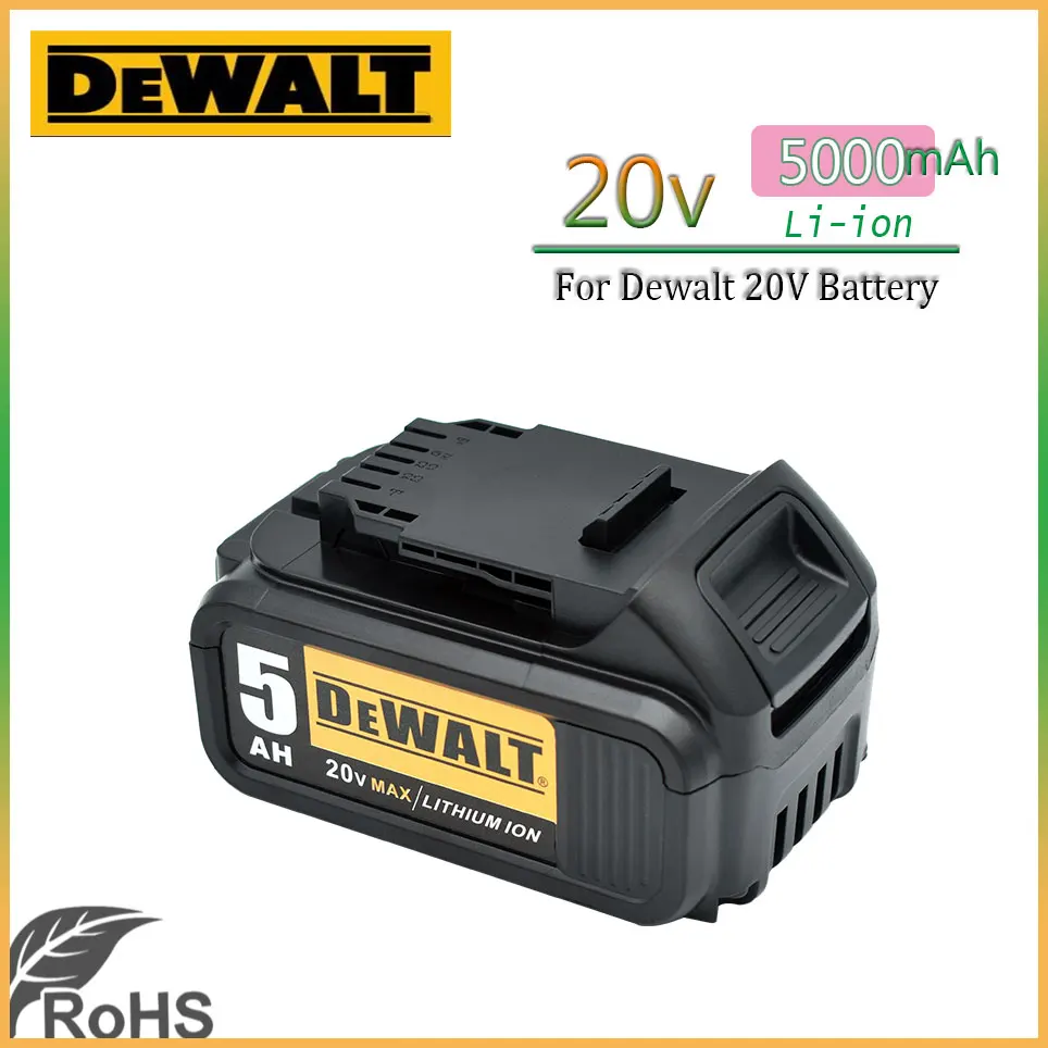 20V 3.0AH/4.0AH/5.0AH/6.0AH 100% Original rechargeable power tools battery ,for DeWalt DCB184 DCB181 DCB182 DCB200 18V battery
20V 3.0AH/4.0AH/5.0AH/6.0AH 100% Original rechargeable power tools battery ,for DeWalt DCB184 DCB181 DCB182 DCB200 18V battery